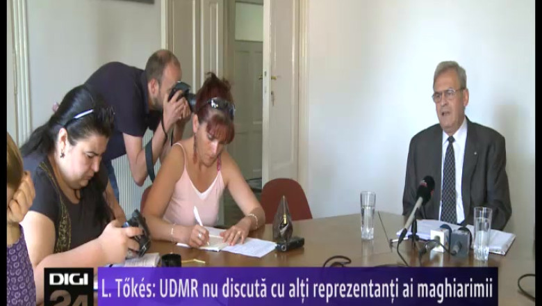 Laszlo Tokes: UDMR a avut o intelegere secreta cu PSD ca sa nu fiu primit pe listele pentru europarlamentare Imagine