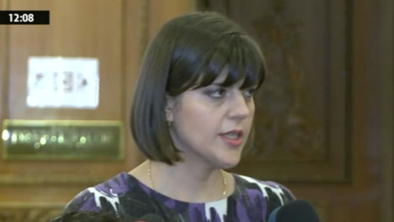 Laura Kovesi ii raspunde lui Victor Ponta: DNA nu ancheteaza persoane dupa apartenenta politica Imagine