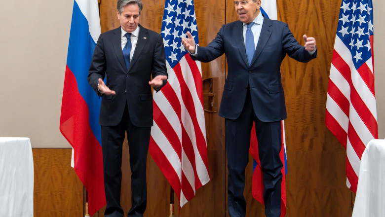 Lavrov ii transmite lui Blinken ca e prea ocupat acum pentru o discutie telefonica directa Imagine