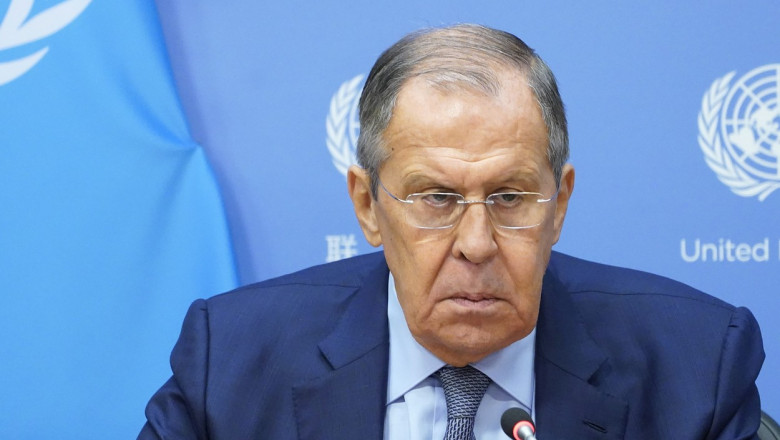 Lavrov: Razboiul din Ucraina se va incheia cand Occidentul va renunta la planurile sale de a invinge Moscova Imagine