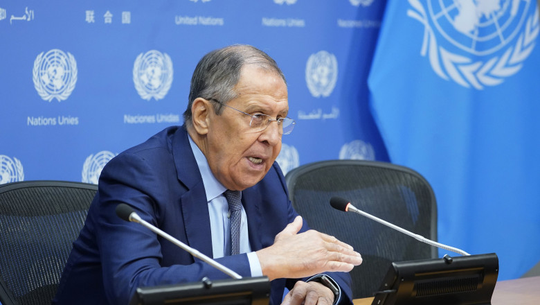 Lavrov spune ca UE este o „asociatie neprietenoasa”, iar Occidentul incearca sa „bage zazanie” intre Rusia si China Imagine