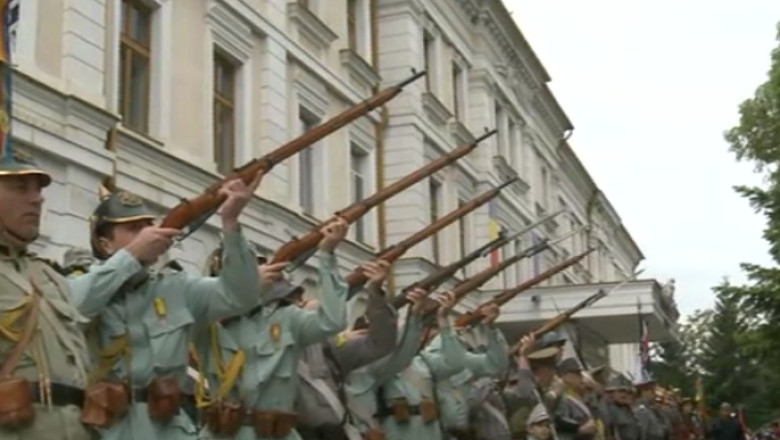 Lectie de istorie in aer liber. Primul Razboi Mondial, reconstituit in Capitala Imagine