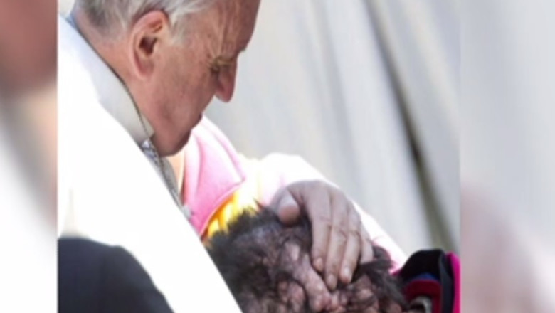 Lectie de umilinta din partea Papei Francisc Imagine