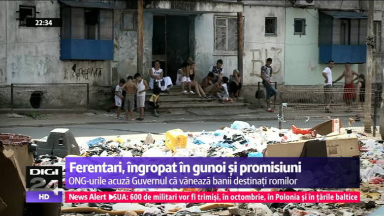 LEGI CU DEDICATIE. Ferentari, ingropat in gunoi si promisiuni. Proiectul administrat de un ONG al Guvernului Imagine