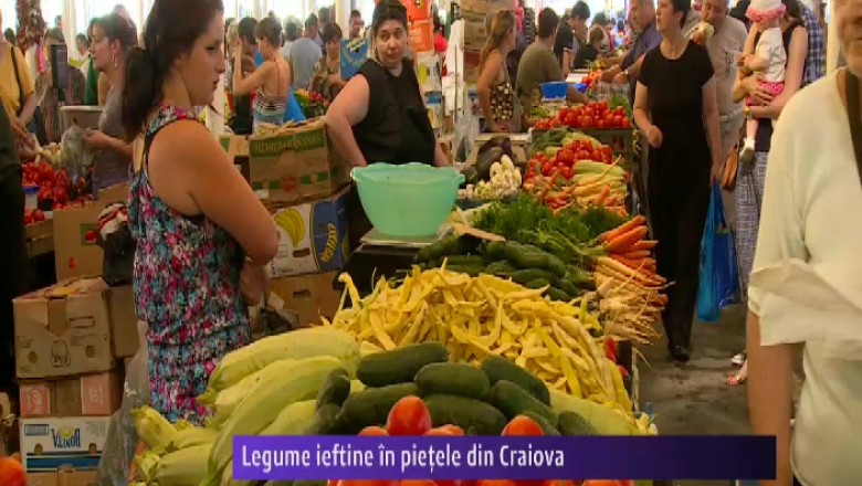 Legume ieftine in pietele din Craiova Imagine