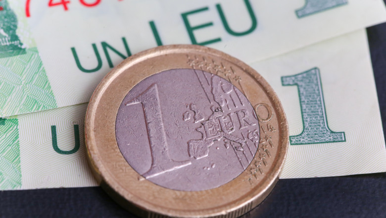 Leul continua sa se devalorizeze fata de euro. Cursul anuntat de BNR Imagine