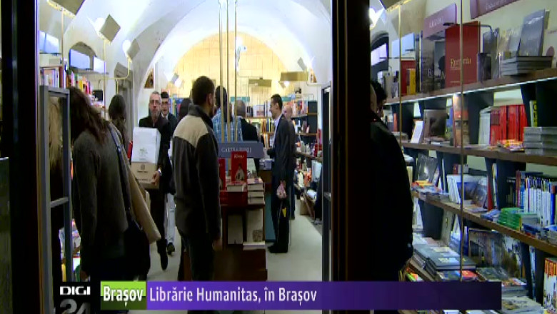 Libraria Humanitas si-a deschis portile intr-o locatie deosebita din Piata Sfatului Imagine