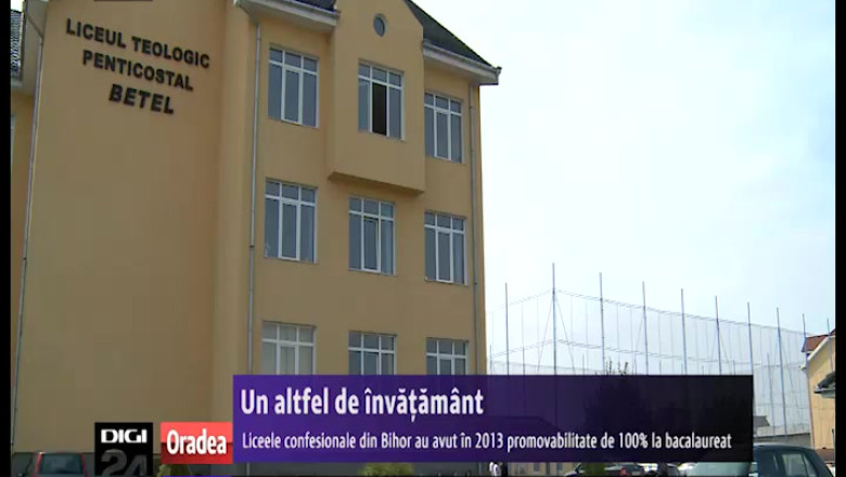 Liceele confesionale din Bihor au avut in 2013 promovabilitate de 100% la bacalaureat Imagine