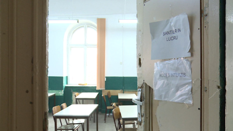 Liceul de Nobel, pus pe drumuri de renovari Imagine