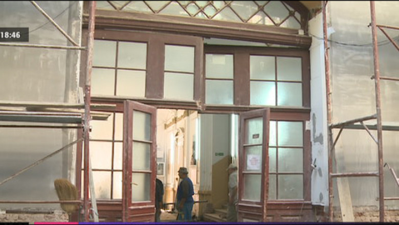 Liceul "Nikolaus Lenau" din Timisoara, un mare santier   Imagine