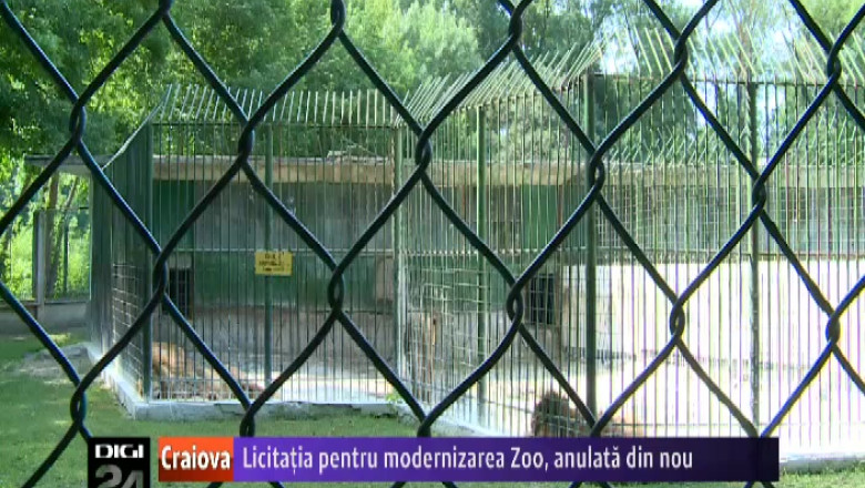 Licitatia pentru modernizarea Gradinii Zoologice din Craiova a fost anulata Imagine