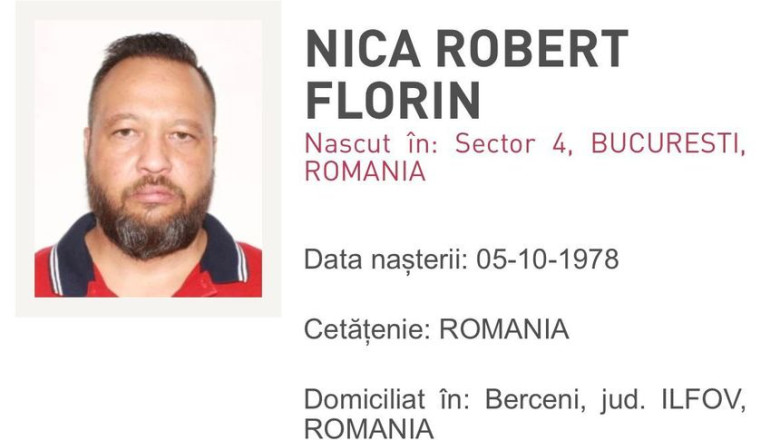 Lider al Clanului Sportivilor, adus in tara. Robert Nica a fost prins in Italia, in luna octombrie Imagine