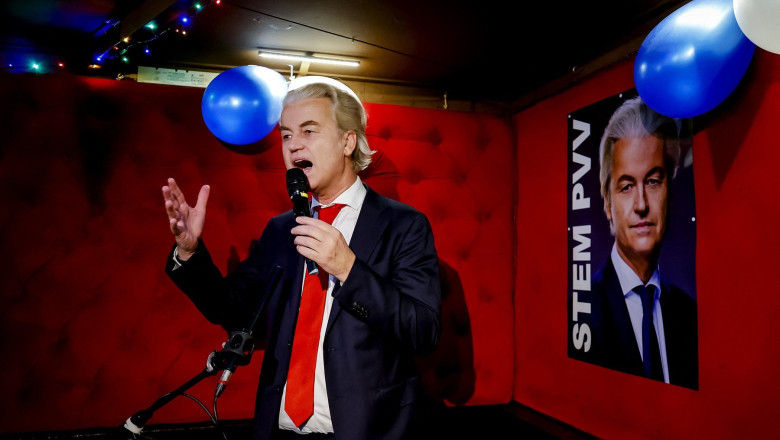 Liderul de extrema dreapta Geert Wilders a castigat detasat alegerile in Olanda. „Vom guverna” Imagine