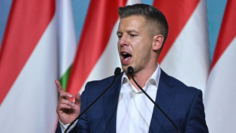 Liderul opozitiei din Ungaria, Peter Magyar, promite sa puna capat pozitiei favorabile Rusiei a tarii sale, daca va castiga alegerile Imagine