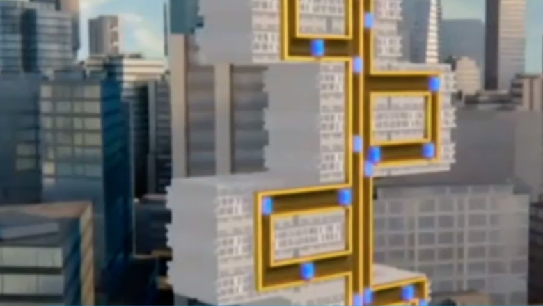 Liftul care leviteaza. Sistemul care ar putea revolutiona constructia cladirilor Imagine
