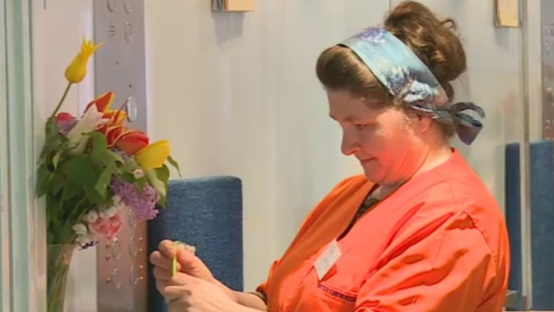 Liftul plin de flori Imagine