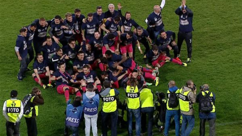 LIGA 1. Steaua si-a asigurat titlul de campioana a Romaniei  Imagine