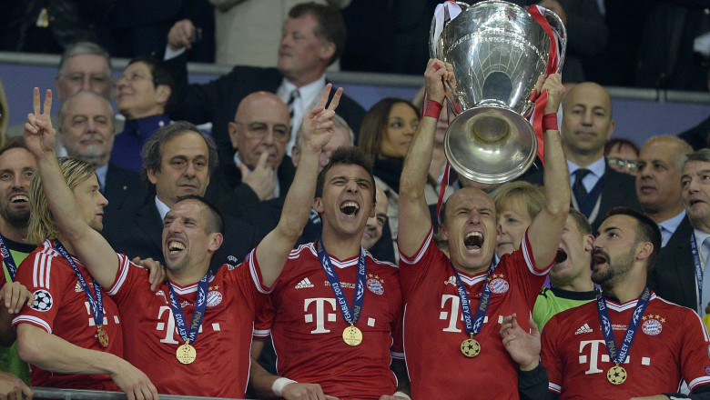 LIGA CAMPIONILOR. Bayern Munchen a cucerit trofeul, dupa ce a invins cu 2-1 pe Borussia Dortmund Imagine