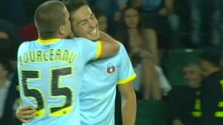 LIGA CAMPIONILOR. Dinamo Tbilisi - Steaua, scor 0 - 2. Iancu a marcat o dubla Imagine