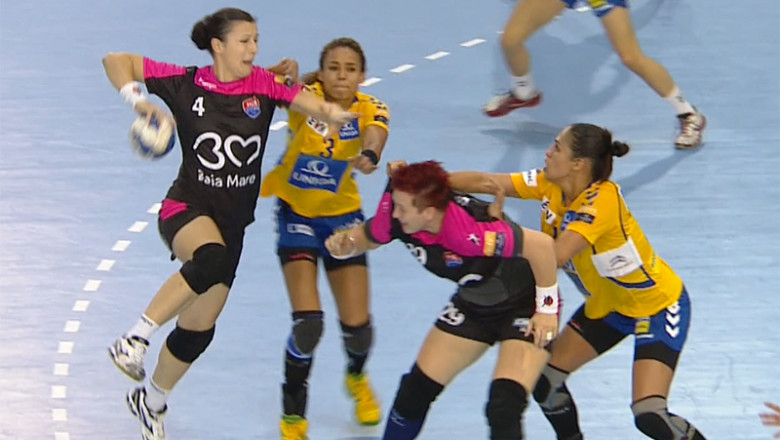 Liga Campionilor. HCM Baia Mare - Hypo 24-23. Victorie uriasa, dupa un final de foc Imagine