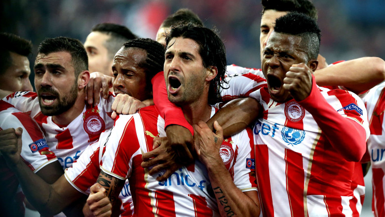 LIGA CAMPIONILOR. Victorie mare pentru Olympiacos in fata lui Manchester United, 2-0 Imagine