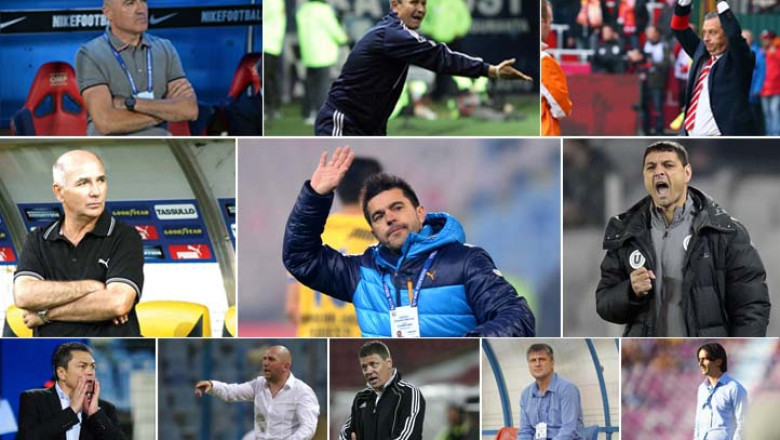Liga I. 22 de antrenori schimbati in 22 de etape. FC Brasov a schimbat cinci tehnicieni Imagine