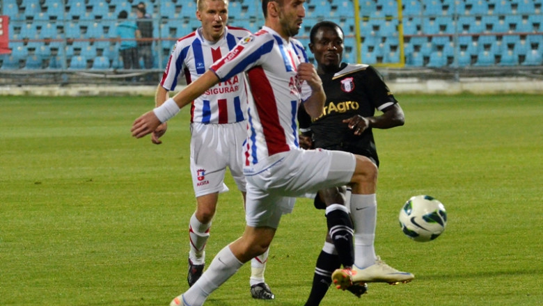 LIGA I. Otelul Galati, umilita cu 4-0 de Astra Giurgiu, in fata propriilor suporteri Imagine