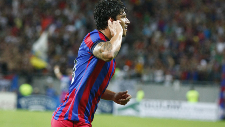 LIGA I. Steaua – CFR Cluj 3-0. Repetitie cu public pentru Champions League Imagine