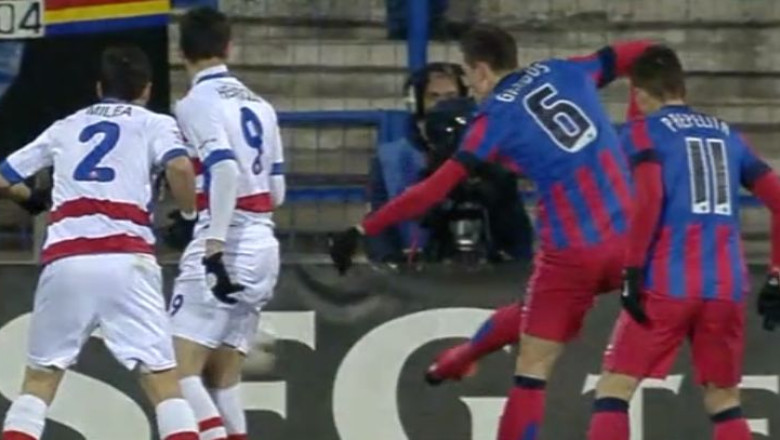 LIGA I. Steaua-Otelul 1-1. Ros-albastrii raman pe locul al treilea in clasament Imagine