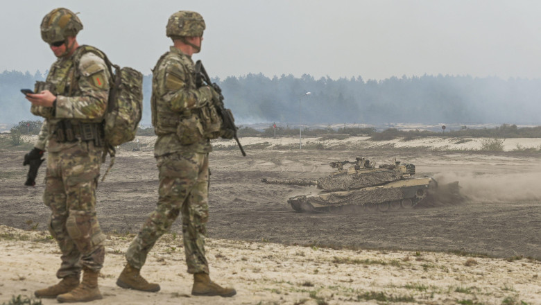 Linia de Aparare de pe Flancul Estic al NATO. General american: Putem opri un atac in masa cu 22 de divizii ale Rusiei, in acest moment Imagine
