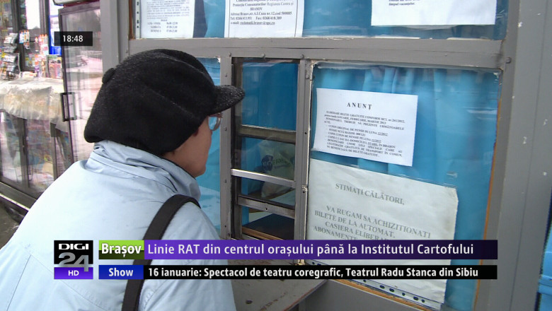 Linie RAT din centrul orasului pana la Institutul Cartofului Imagine