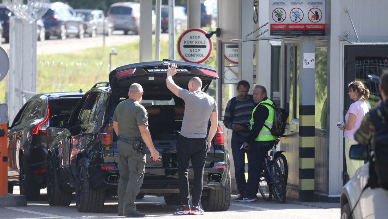 Lituania a inchis o treime din punctele de trecere a frontierei cu Belarus, de teama mercenarilor Wagner Imagine