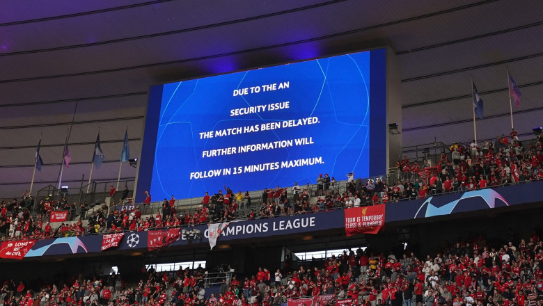Liverpool cere anchetarea finalei UCL dupa ce meciul a fost intarziat peste 30 de minute din cauza „problemelor de securitate” Imagine