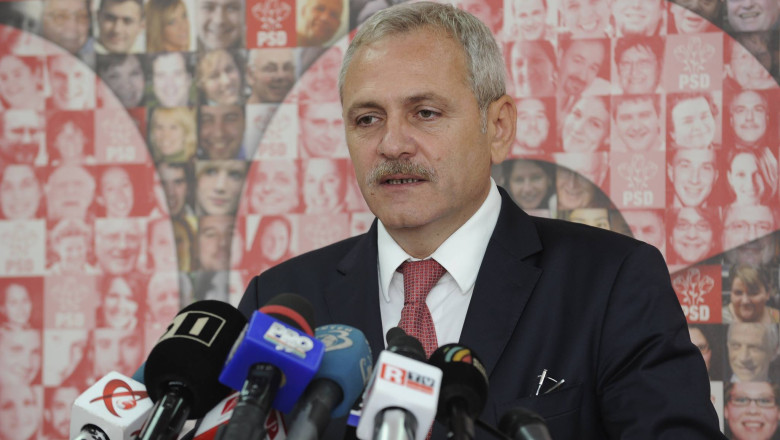 Liviu Dragnea neaga ca ar fi discutat in particular cu Traian Basescu: Am iesit pe aceeasi usa, nu ne-am retras impreuna Imagine