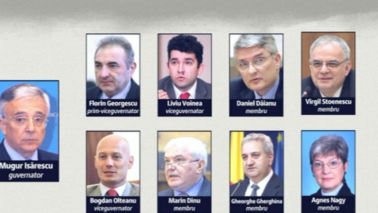Liviu Voinea si Gheorghe Gherghina, eliminati din Guvern prin promovare la BNR. Mugur Isarescu ramane guvernator inca cinci ani Imagine