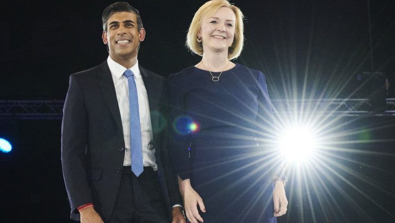 Liz Truss sau Rishi Sunak? Britanicii afla luni cine este noul lor prim-ministru Imagine