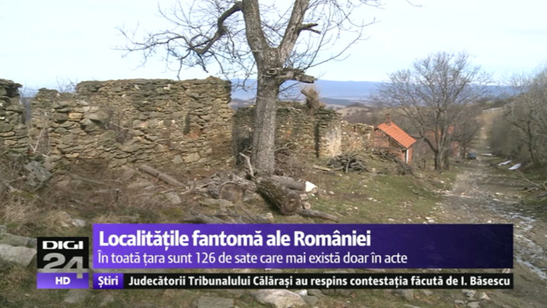 Localitatile fantoma ale Romaniei. Din peste 100 de sate au ramas doar numele si codul postal Imagine
