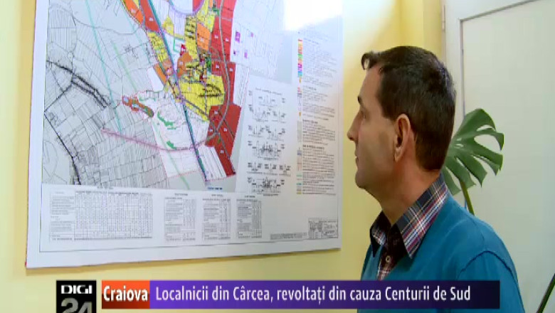 Localnicii din Carcea, revoltati din cauza Centurii de Sud a Craiovei   Imagine
