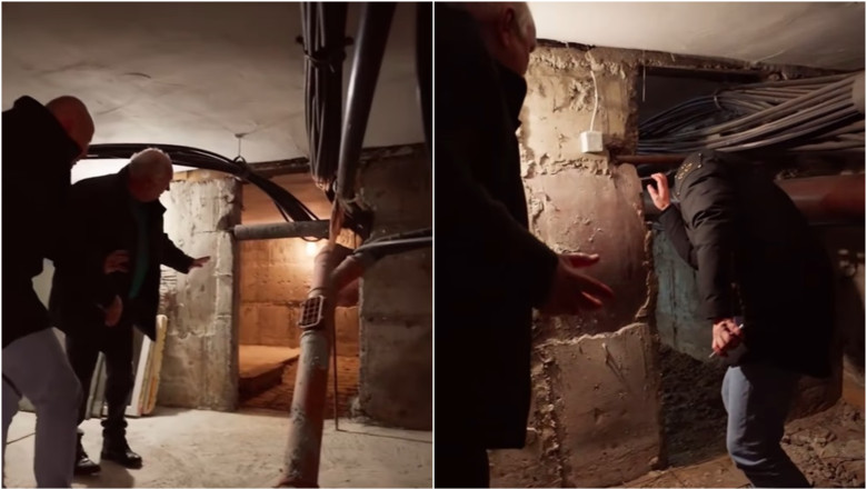 Locatarii unui bloc din Baia Mare si-au construit, pe banii lor, un buncar la subsol. Ce spun autoritatile despre initiativa oamenilor Imagine
