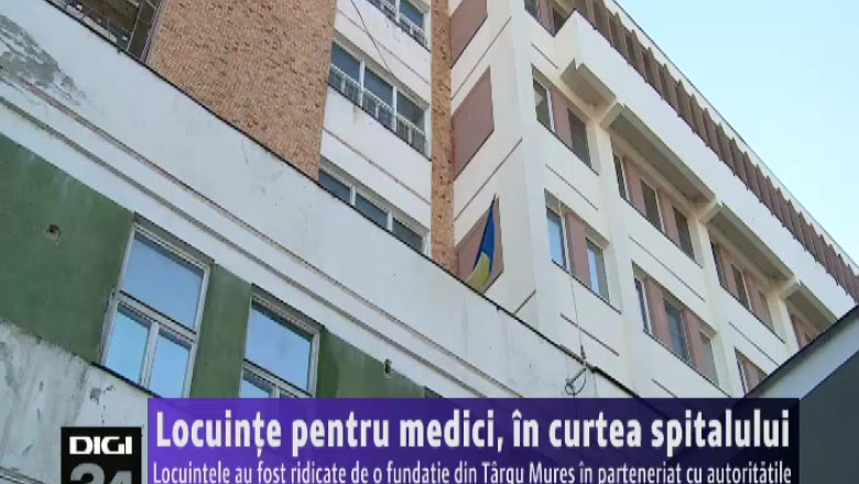 Locuinte pentru medici, in curtea spitalului Imagine