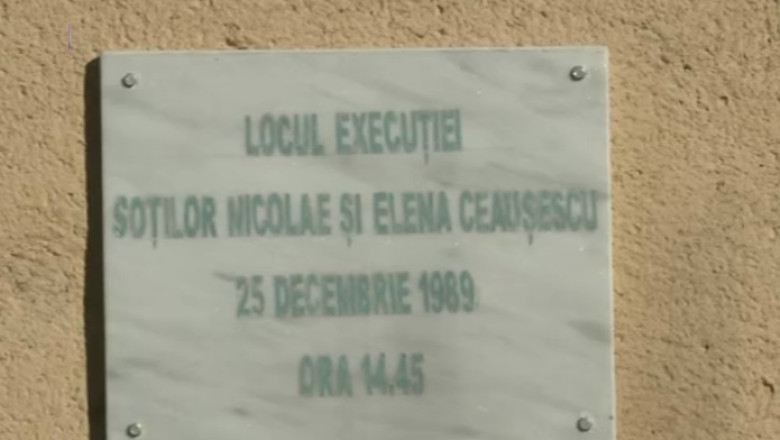 Locul unde sotii Ceausescu si-au trait ultimele clipe. Fosta unitate militara a devenit muzeu Imagine