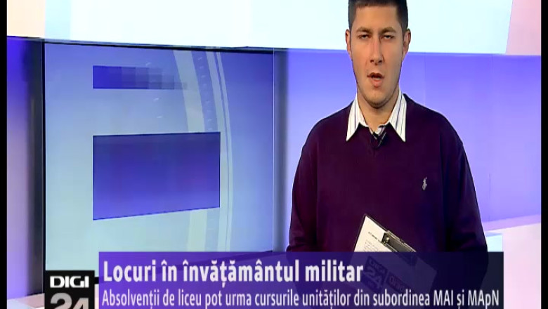 Locuri in invatamantul militar Imagine