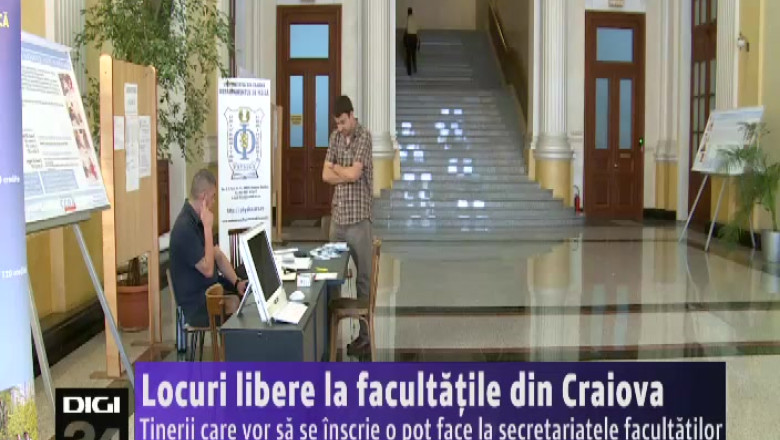 Locuri libere la facultatile din Craiova Imagine
