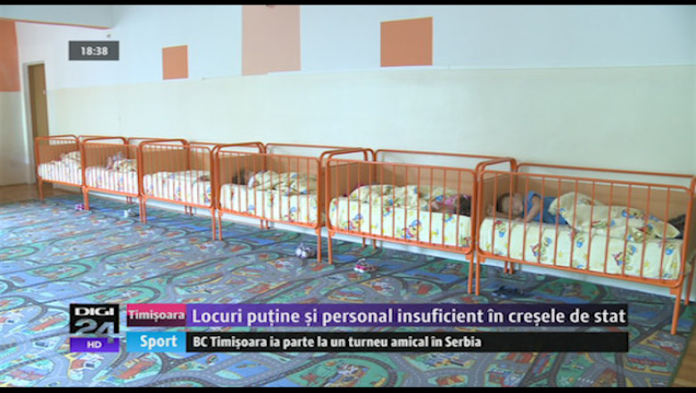 Locuri putine si personal insuficient. Aceasta este realitatea in cresele de stat din Timisoara Imagine