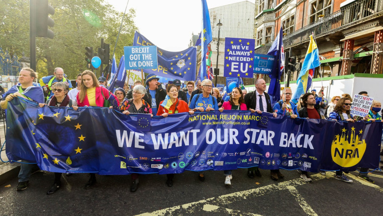 Londra spera ca o victorie a laburistilor o va salva de Brexit. Capitala britanica vrea sa aiba din nou acces la pietele europene Imagine