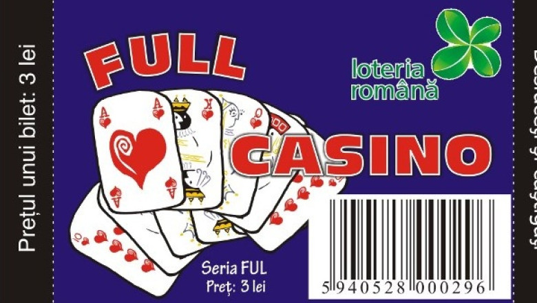 Loteria Romana a lansat un nou produs. Cum se joaca si ce premii are lozul „Full Casino” Imagine