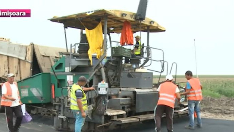 Lotul I al autostrazii Nadlac - Arad, terminat inainte de termen, dar fara folos. Lotul II inca nu are constructor Imagine
