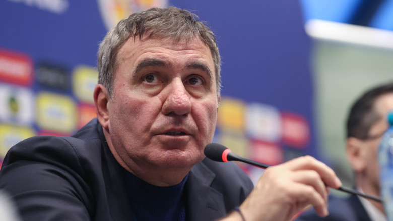 Lotul Romaniei pentru meciul cu Georgia. Gheorghe Hagi a ales 23 de tricolori pentru partida de la Tbilisi. Cine ramane la Bucuresti Imagine