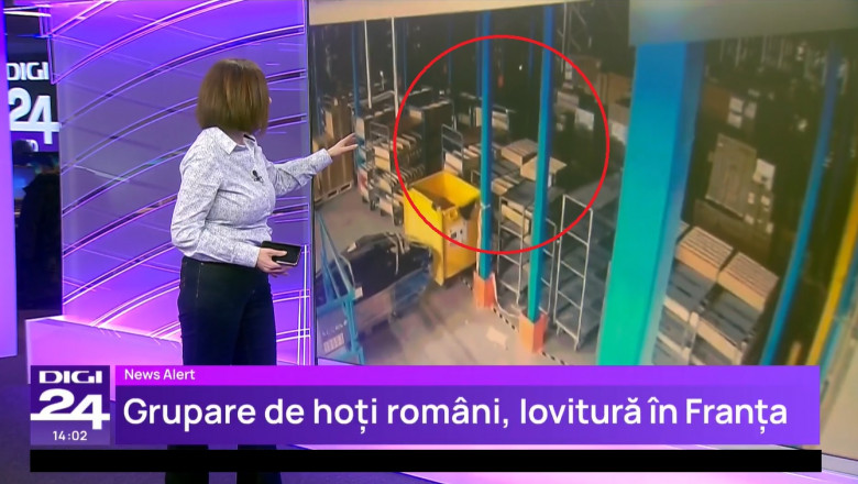 Lovitura de 4,5 milioane de euro cu aparatura medicala furata din Franta, surprinsa de camerele video. Opt barbati, retinuti in Romania Imagine