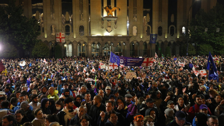 Lovitura pentru Georgia, care visa la UE. Mai multe tari vor sa-i suspende calatoriile fara viza din cauza legii pe model rusesc Imagine